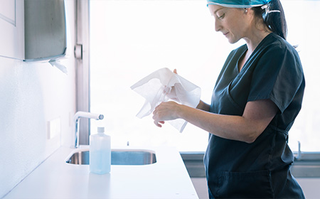 Infection prevention and control routines