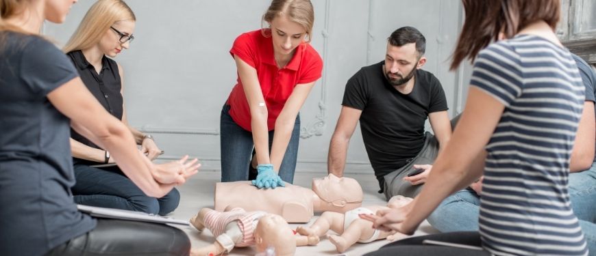 CPR training